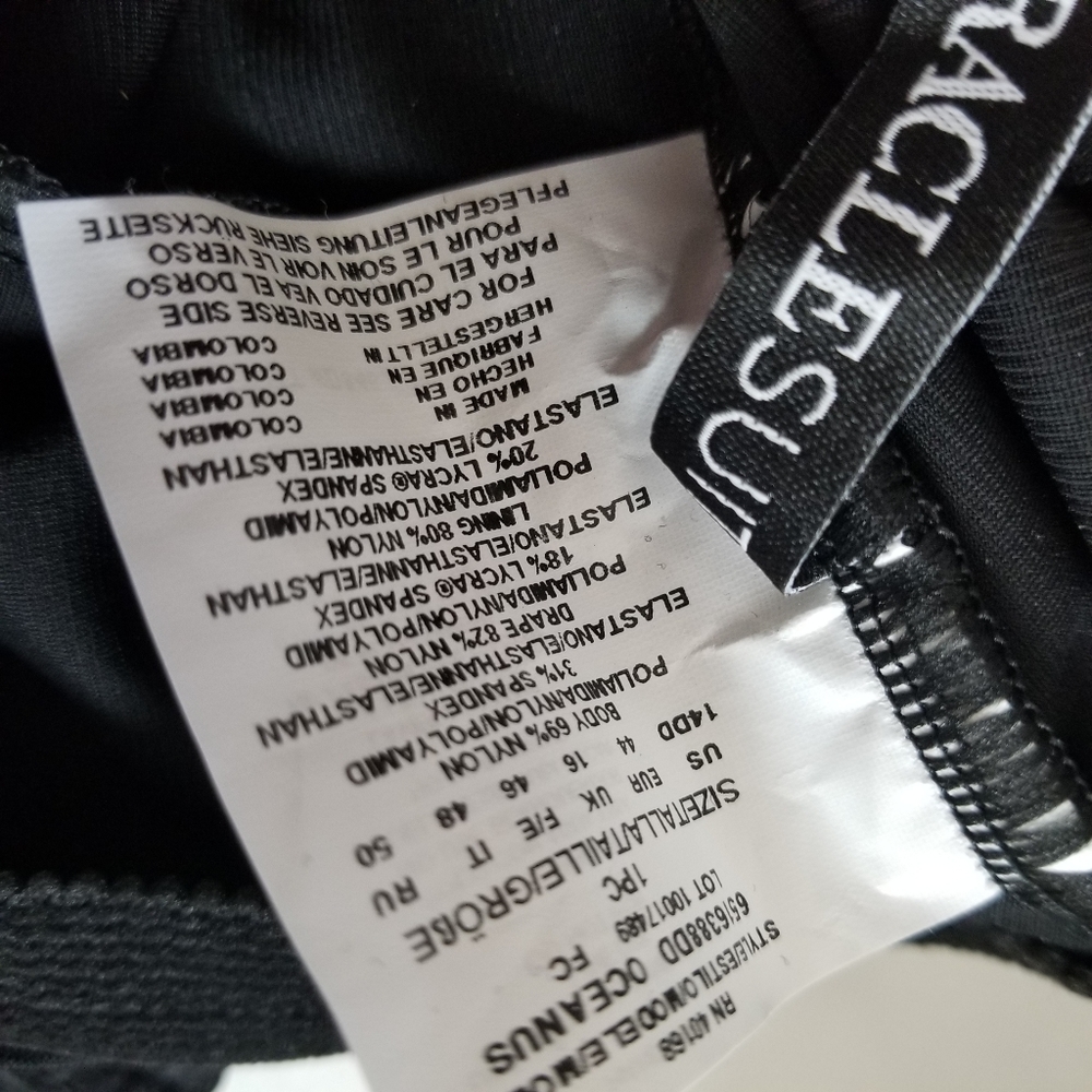 New Miraclesuit Solid Pleats Underwire Swimsuit - image 6